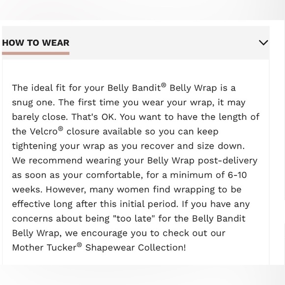 Belly Bandit belly wrap - Picture 7 of 8